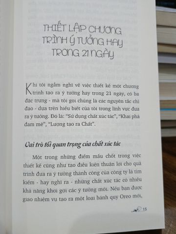  21 Ngày cho một Ý Tưởng Lớn: Tạo Bước Đột Phá trong Kinh Doanh - Bryan Mattimore (Huỳnh Văn Thanh Dịch) 