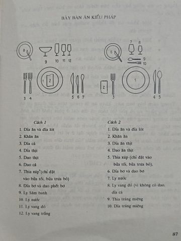  Giáo trình Công nghệ phục vụ bàn ăn trong khách sạn, nhà hàng - Mai Khôi 