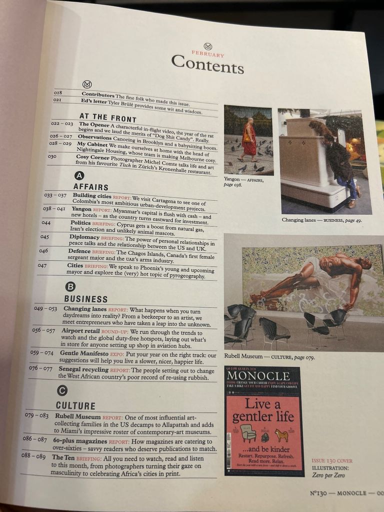  Monocle - February 2020 | Issue 130 | Gentle-Living Special 