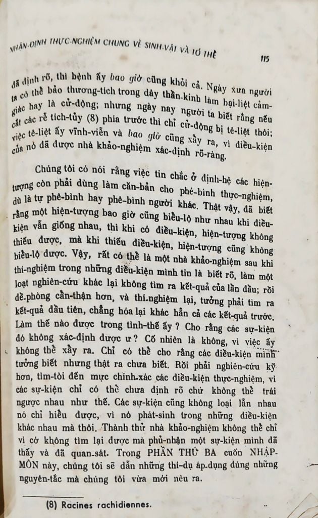  Nhập Môn Nghiên Cứu Y Khoa Thực Nghiệm - Claude Bernard 