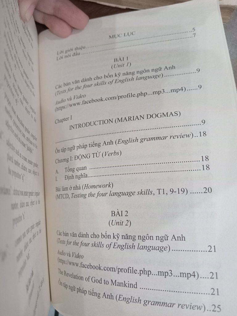 Từ Các Bản Văn Thần Học Chúng Tôi Học Anh Ngữ (Trọn Bộ 4 Tập) - Lm. Giu-se Tạ Huy Hoàng 