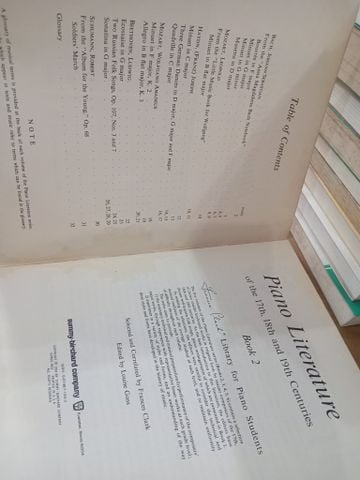  Piano Literature of the 17th, 18th and 19th Centuries - Bach, L. Mozart, Haydn, W.A. Mozart, Beethoven, Schumann 