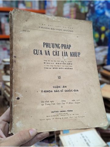  Phương Pháp Cưa Và Cắt Lìa Khớp - Nguyễn Hữu, Đào Đức Hoành 