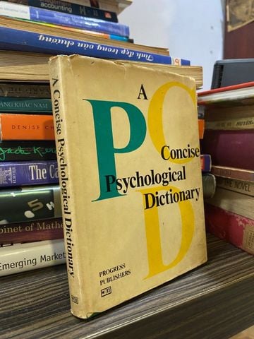  A Concise Psychological Dictionary 