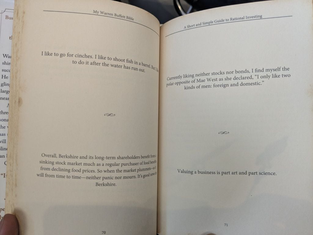  My Warren Buffett Bible - Robert L.bloch 