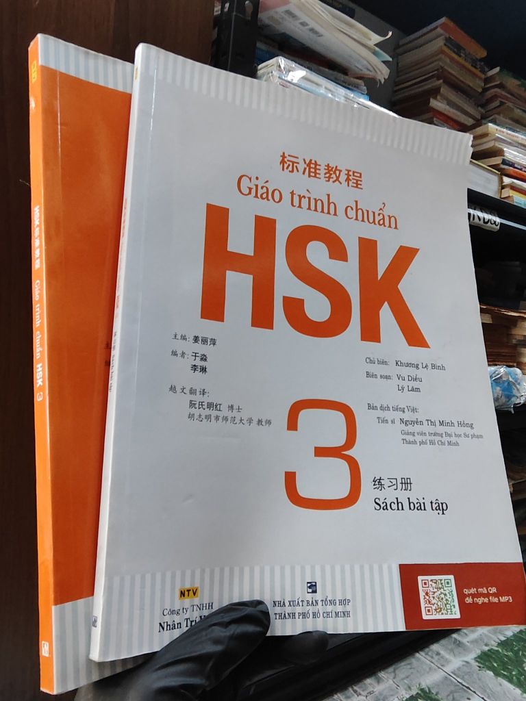  Giáo Trình Chuẩn HSK3 + Sách Bài Tập 