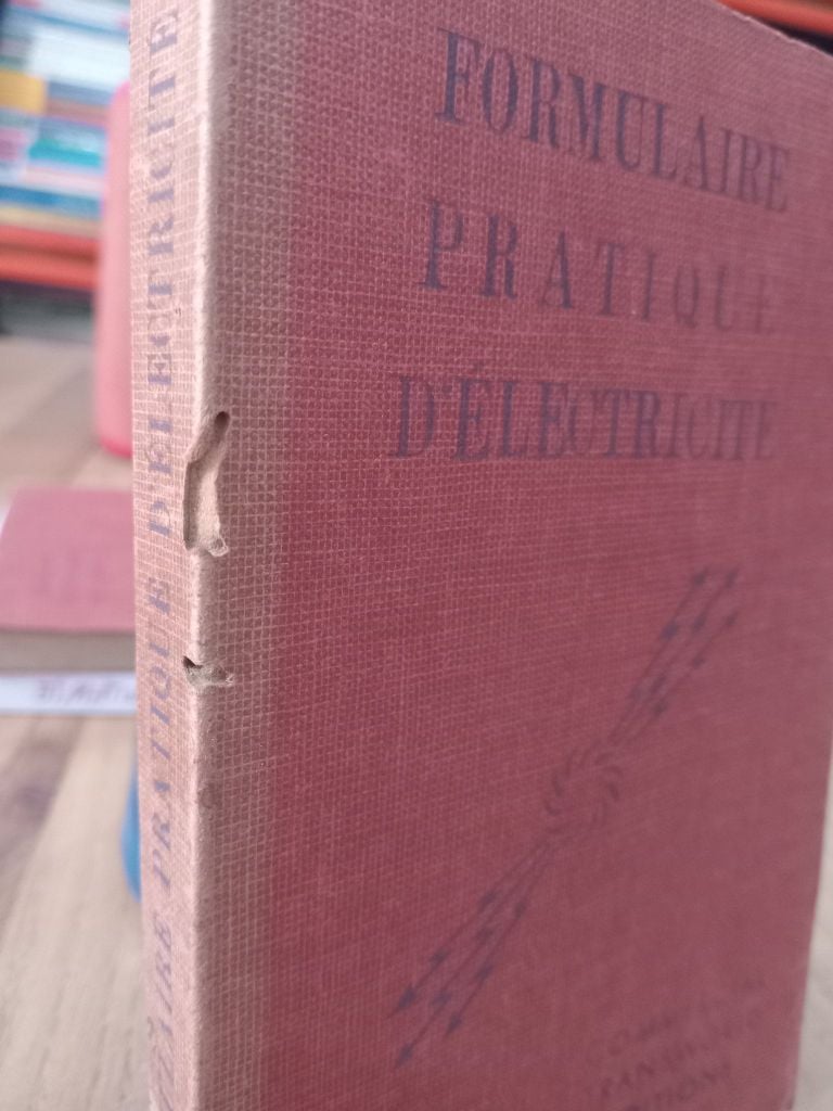  Formulaire Pratique D'électricité - Alfred Soulier 