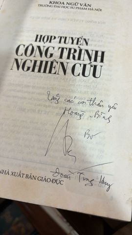 Hợp Tuyển Công Trình Nghiên Cứu