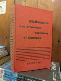  Dictionnaire des proverbes sentences et maximes 