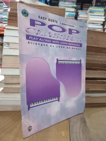  Pop classics: Play along with John Brimhall, easy duets 1 piano 4 hands - John Brimhall 