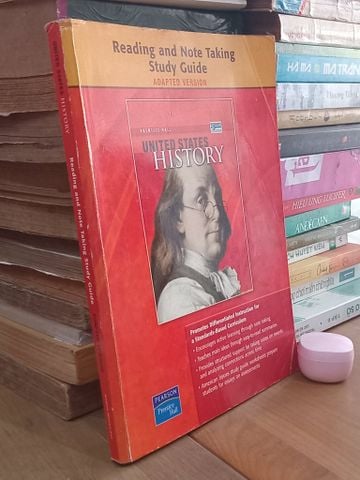  Reading and Note Taking Study Guide (Adapted version) 