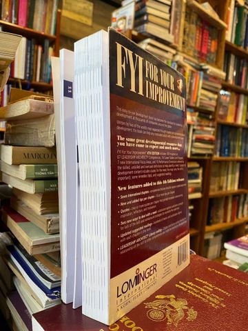  FYI: For Your Impovement - Michael M. Lombardo, Robert W. Eichinger 