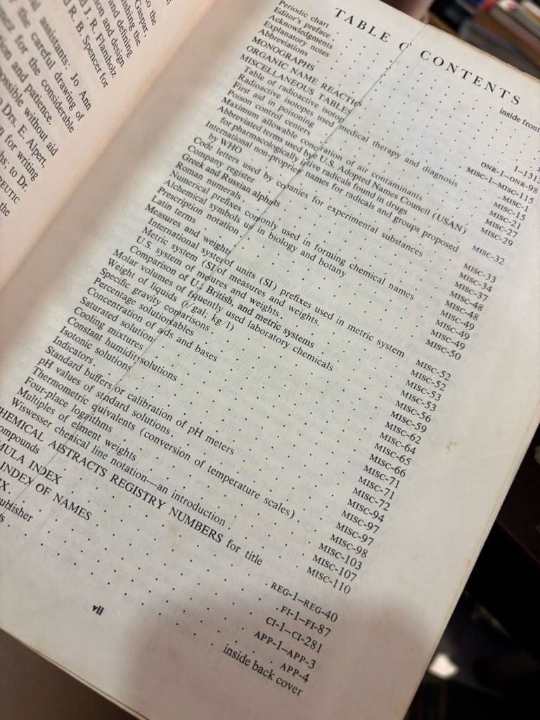  The Merck Index - Martha Windholz 
