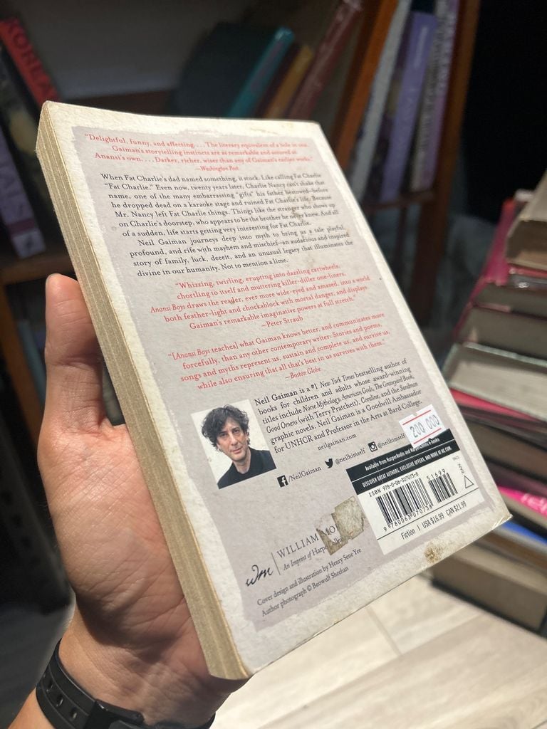  Anansi Boys - Neil Gaiman 