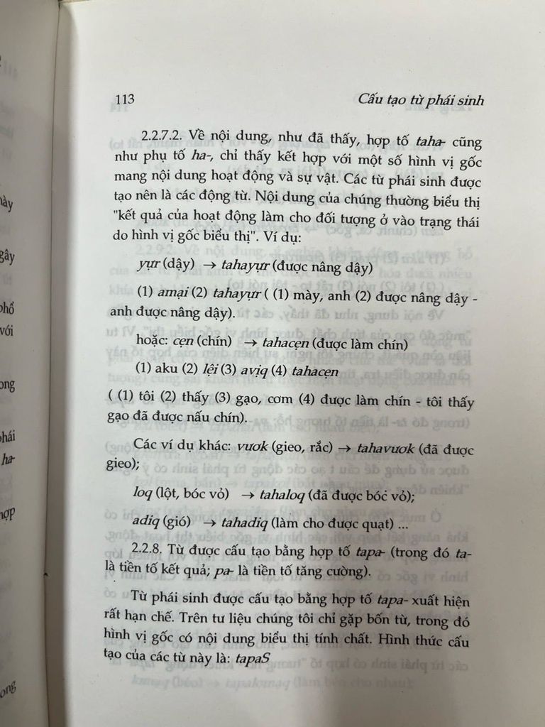  Tiếng Katu Cấu Tạo Từ - Nguyễn Hữu Hoành 