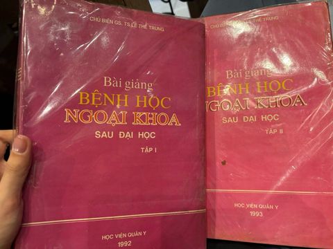  Bài Giảng Bệnh Học Ngoại Khoa Sau Đại Học - Lê Thế Trung 