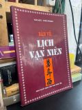  Bàn về lịch vạn niên - Tân Việt, Thiều Phong 