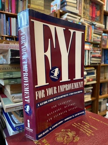  FYI: For Your Impovement - Michael M. Lombardo, Robert W. Eichinger 