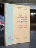  Ngôn ngữ các dân tộc thiểu số ở việt nam và chính sách ngôn ngữ - viện ngôn ngữ học 