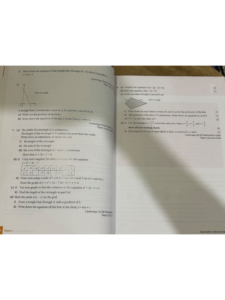  Complete Mathematics For Cambridge Igcse Fourth Edition Core - David Rayner 