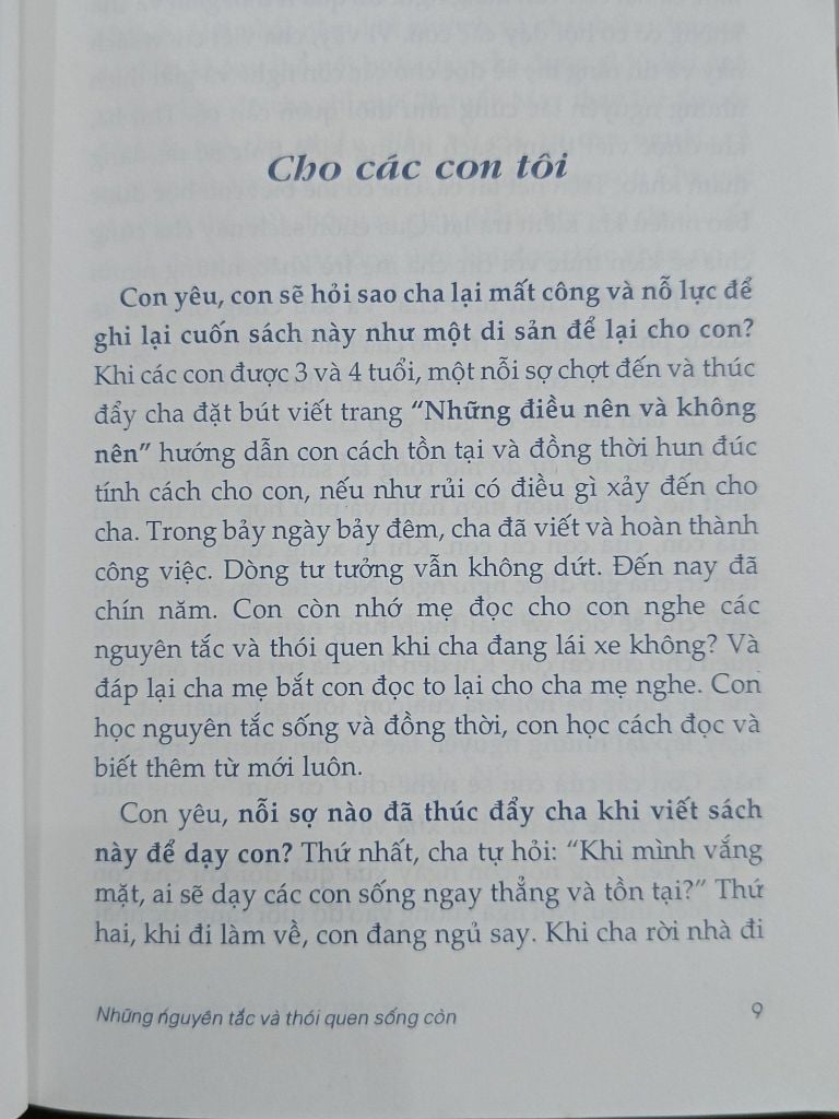  Cho Con: Những Nguyên Tắc và Thòi Quen Sống Còn - Simon Sim (Xuân Nguyễn, Phạm Anh Tuấn Dịch) 