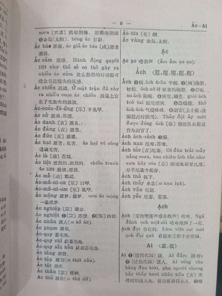  Từ Điển Việt-hán - Đinh Gia Khánh Hiệu Đính 