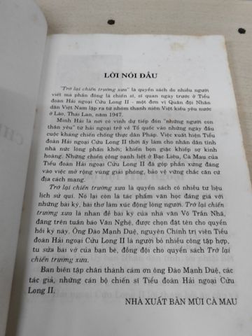  Trở lại chiến trường xưa - nhiều tác giả 