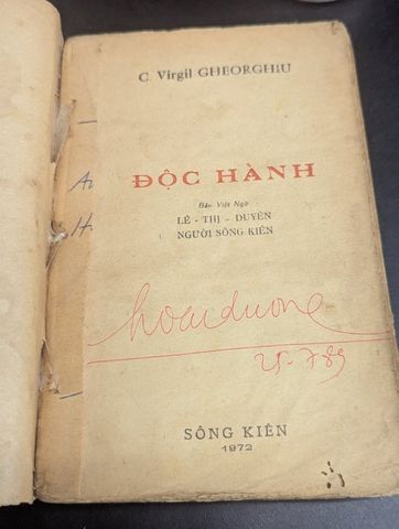  Độc hành - Gheorghiu 