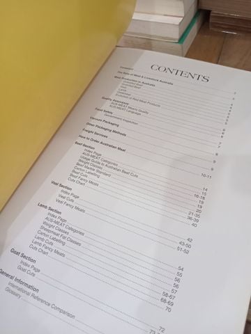  Food service manual for Australian meat 