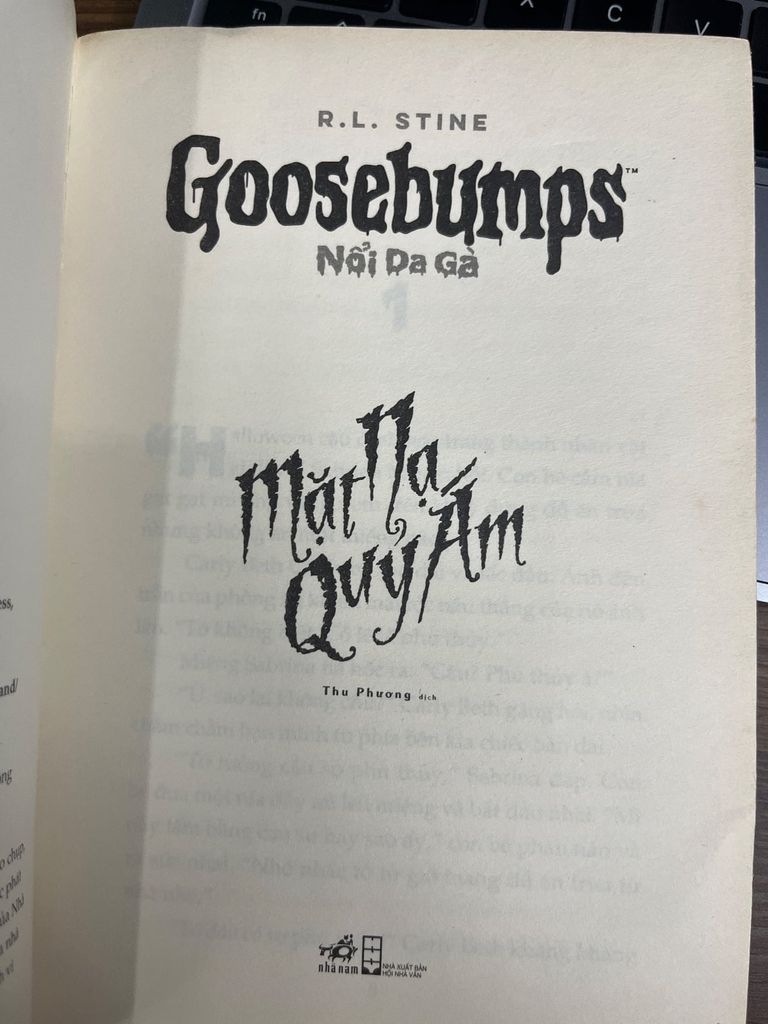  Goosebumps Nổi Da Gà Mặt Nạ Quỷ Ám - R.L. Stine 