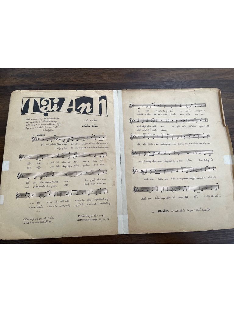  Tại Anh - Lệ Uyên, Dzoãn Bình 