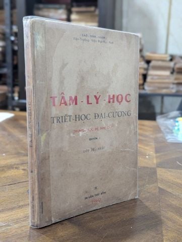  Tâm lý học - Cao Văn Luận 
