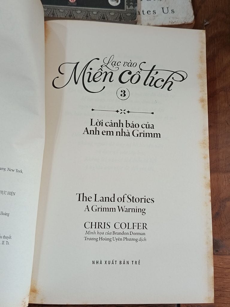  Lạc Vào Miền Cổ Tích Lời Cảnh Báo Của Anh Em Nhà Grimm - Chris Colfer 