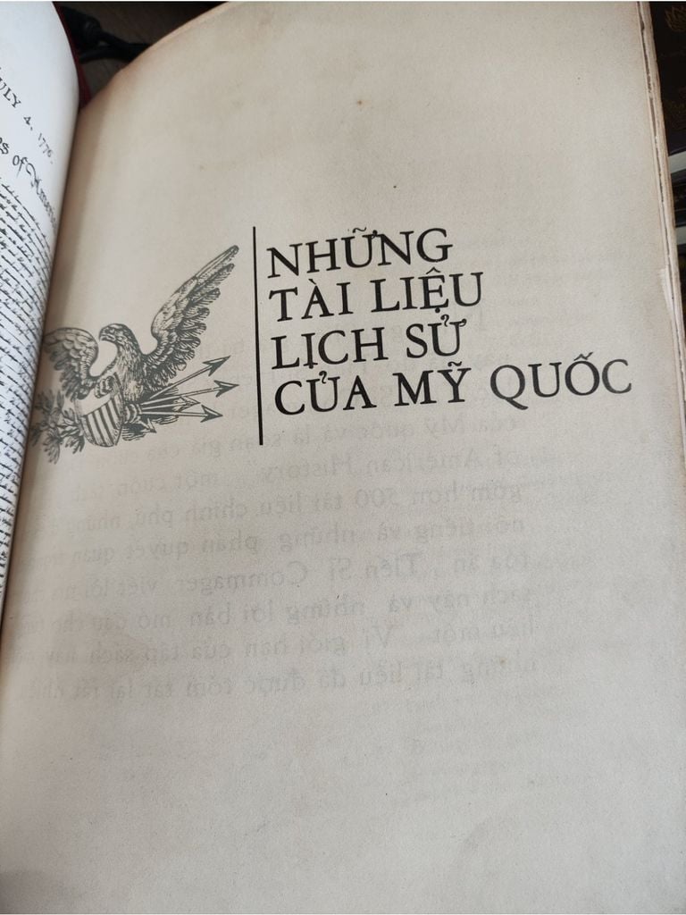  Những Tài Liệu Lịch Sử Của Mỹ Quốc 