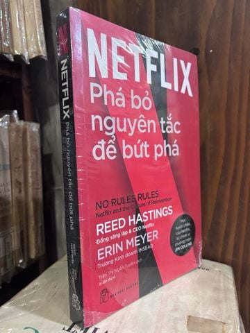 NETFLIX: Phá bỏ nguyên tắc để bứt phá - Reed Hastings & Erin Meyer (Trần Thị Ngân Tuyến dịch)
