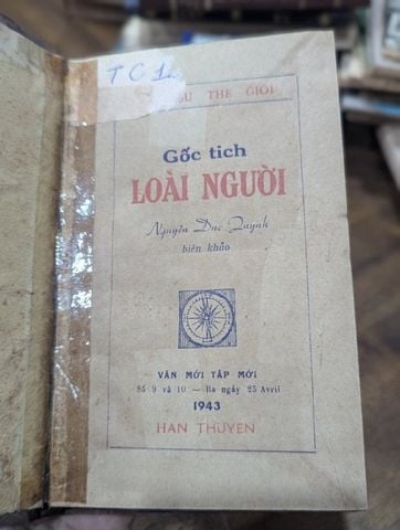  Gốc Tích Loài Người - Nguyễn Đức Quỳnh (In Năm 1943) 