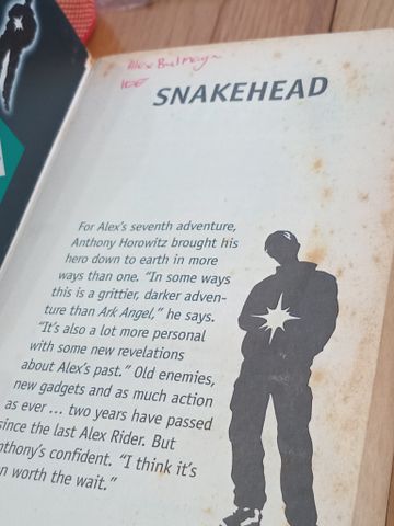  Snakehead - Anthony Horowitz 