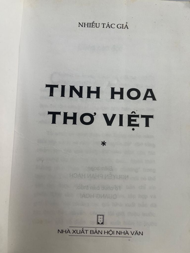  Tinh Hoa Thơ Việt - Nhiều Tác Giả 