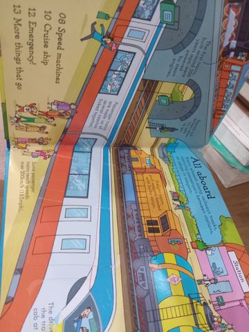 Look Inside Things That Go - Usborne