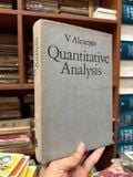  Quantitative Analysis - V Alexeyev 