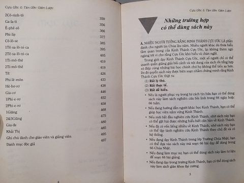 Cựu Ước & Tân Ước Giản Lược - Huang Sabin
