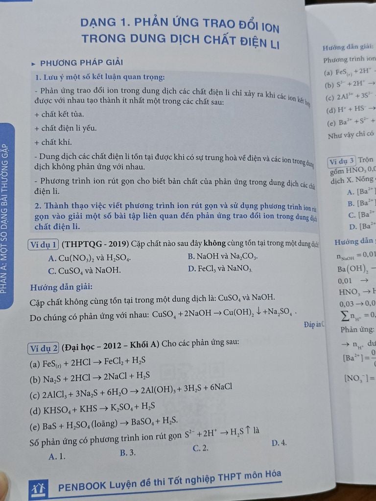  Pen Book: Luyện Đề Thi Tốt Nghiệp THPT Môn Hóa - Cập Nhật Theo Xu Hướng Mới Nhất của Kỳ Thi Năm 2022 - Vũ Khắc Ngọc (Chủ Biên) 