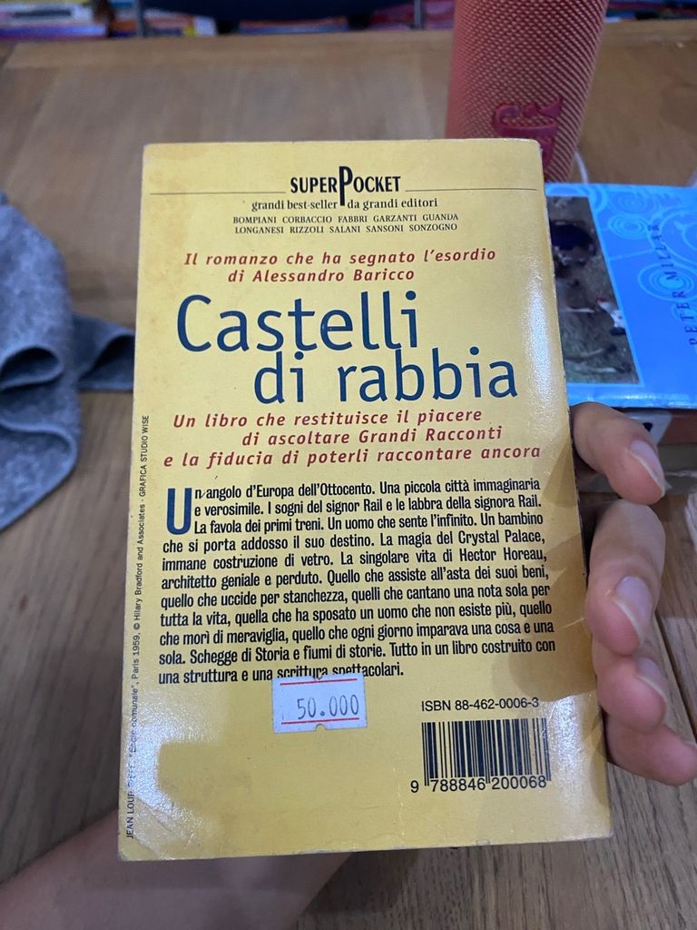  Castelli Di Rabbia - Alessandro Baricco ( Italian ) 