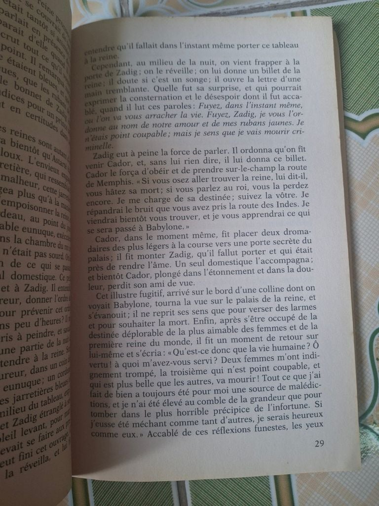  Zadig Ou La Destinée Suivi De Micromégas - Voltaire 
