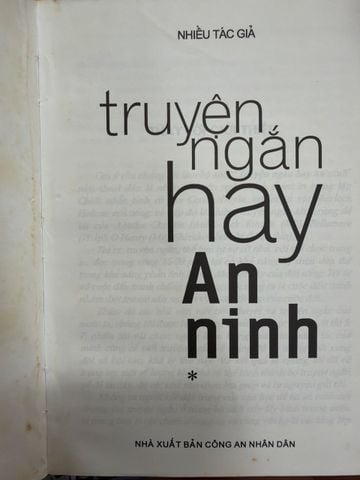  Truyện Ngắn Hay An Ninh – Nhiều Tác Giả 