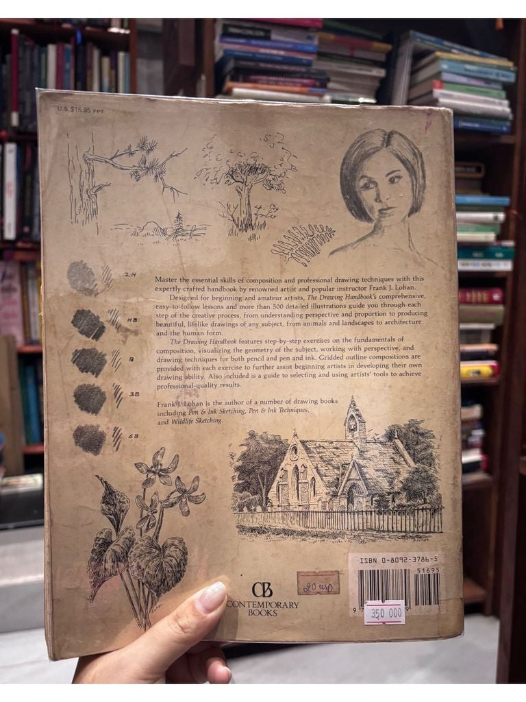  The Drawing Handbook: Comprehensive, Easy-To-Master Lessons On Composition And Techniques Using Pencil And Pen & Ink - Frank J. Lohan 