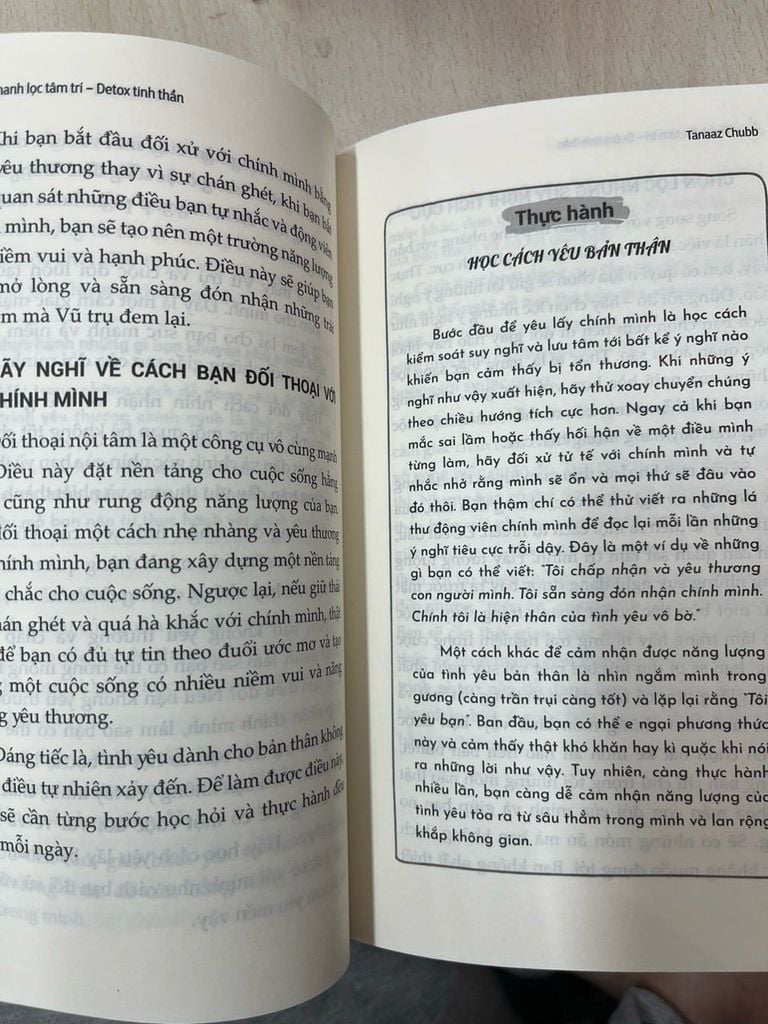  Thanh Lọc Tâm Trí Detox Tinh Thần - Tanaaz Chubb 