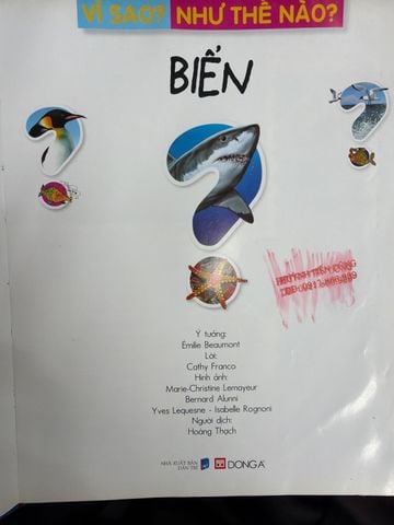  Vì Sao? Như Thế Nào? Biển 