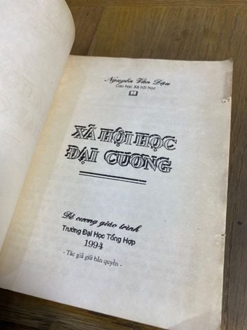  Xã Hội Học Đại Cương (Đề Cương Giáo Trình) - Nguyễn Văn Đậu 