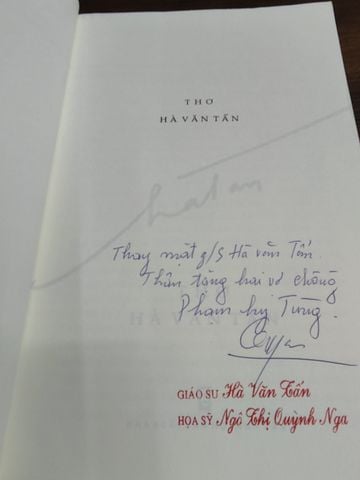  Thơ Hà Văn Tấn 